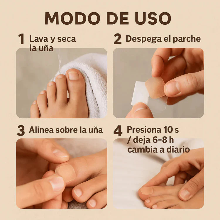 PARCHE UÑAS ANTIHONGOS x16 2x1