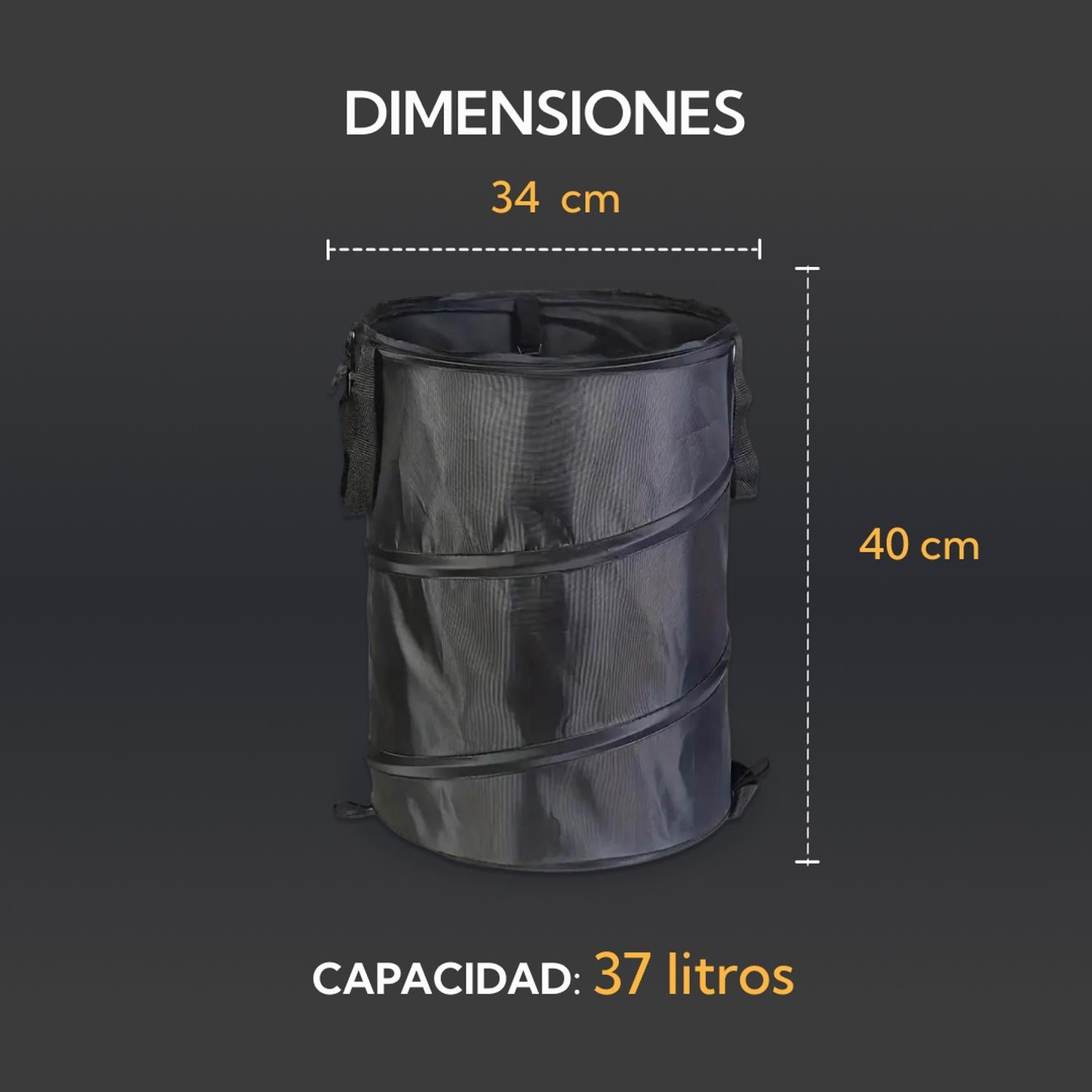 Canasto Plegable Multiuso