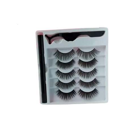 PESTAÑAS MAGNETICAS REUTILIZABLES
