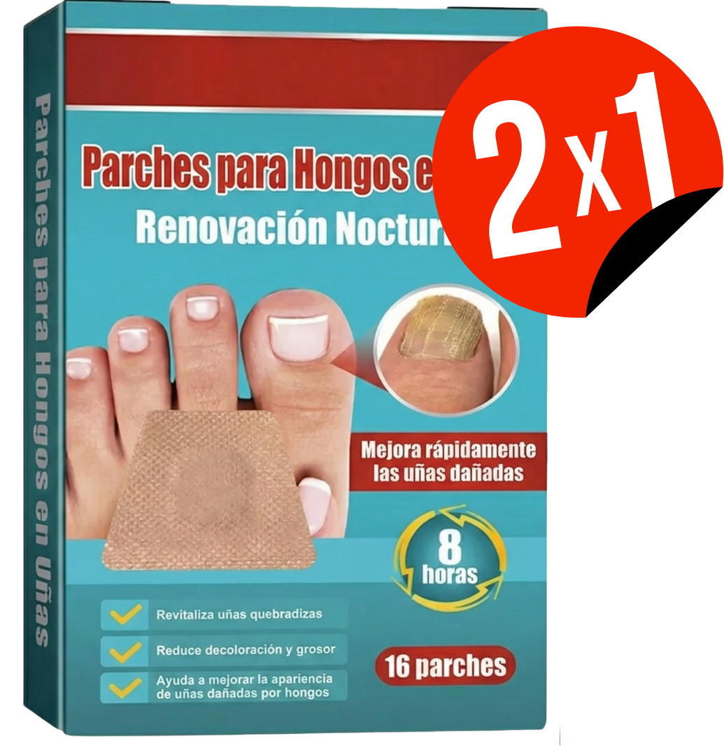 PARCHE UÑAS ANTIHONGOS x16 2x1