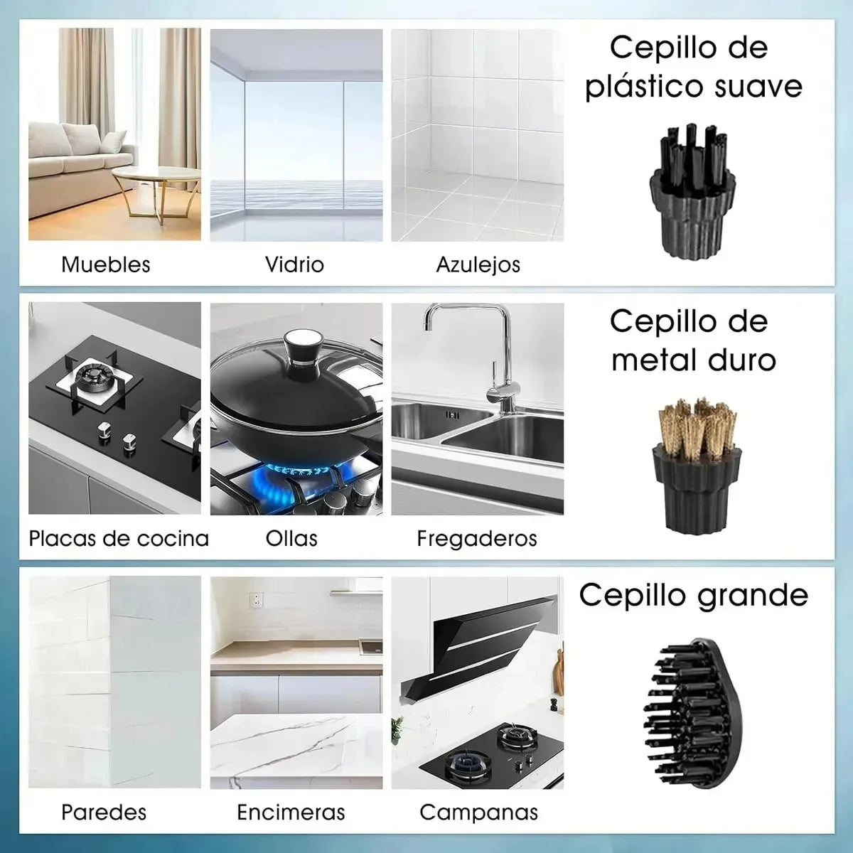 Limpiador A Vapor Presion 2500w Portatil