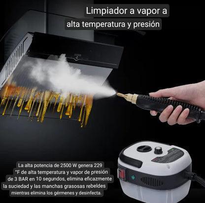 Limpiador A Vapor Presion 2500w Portatil