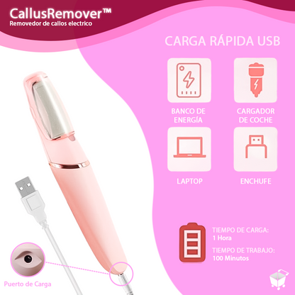 Removedor Callos Eléctrico Recargable