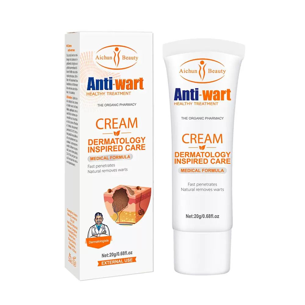 Crema anti verrugas resultado