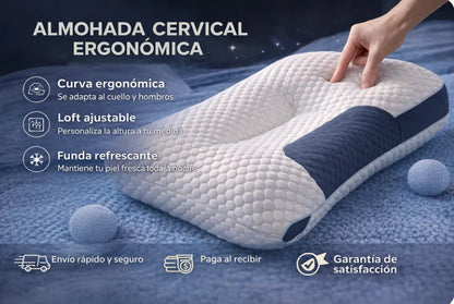 💆‍♂️ Almohada Cervical ComfortMax™