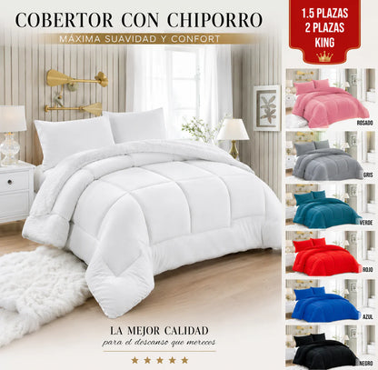 Cobertor De Invierno Con Chiporro Liso