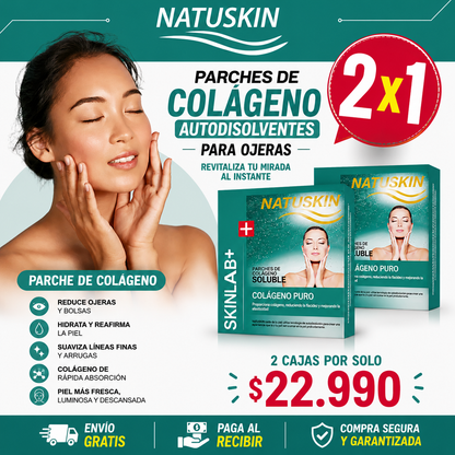 Parches colageno absorventes magicos 6 UNIDADES X CAJA