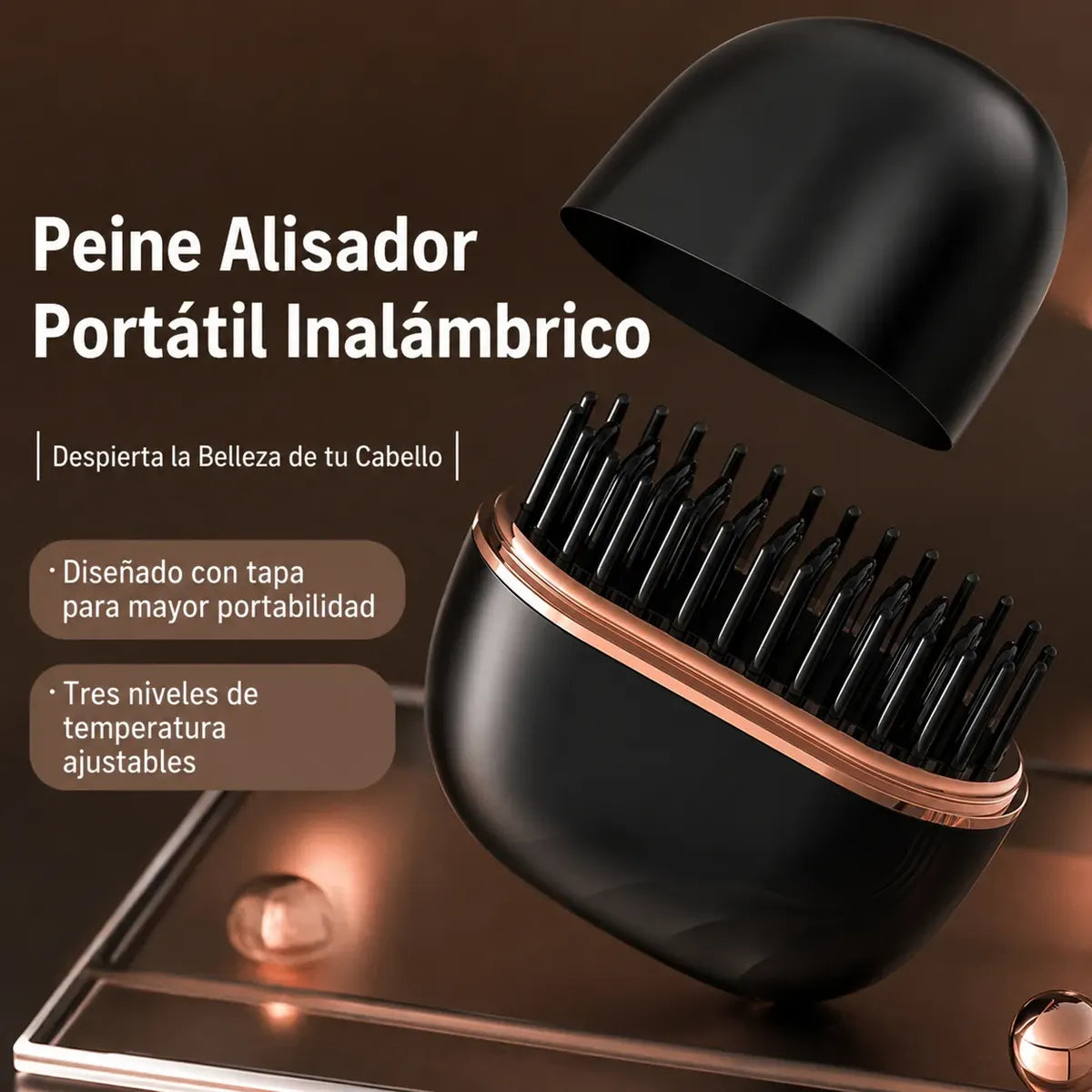 PEINE COMPACTO DIGITAL ALISADOR
