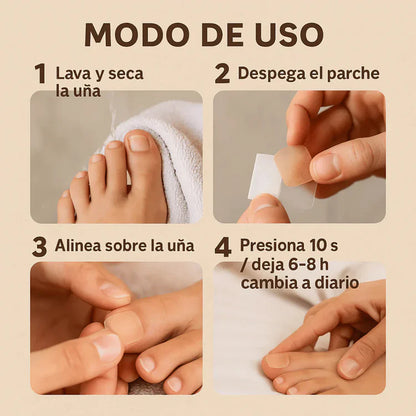 PARCHE UÑAS ANTIHONGOS x16 2x1