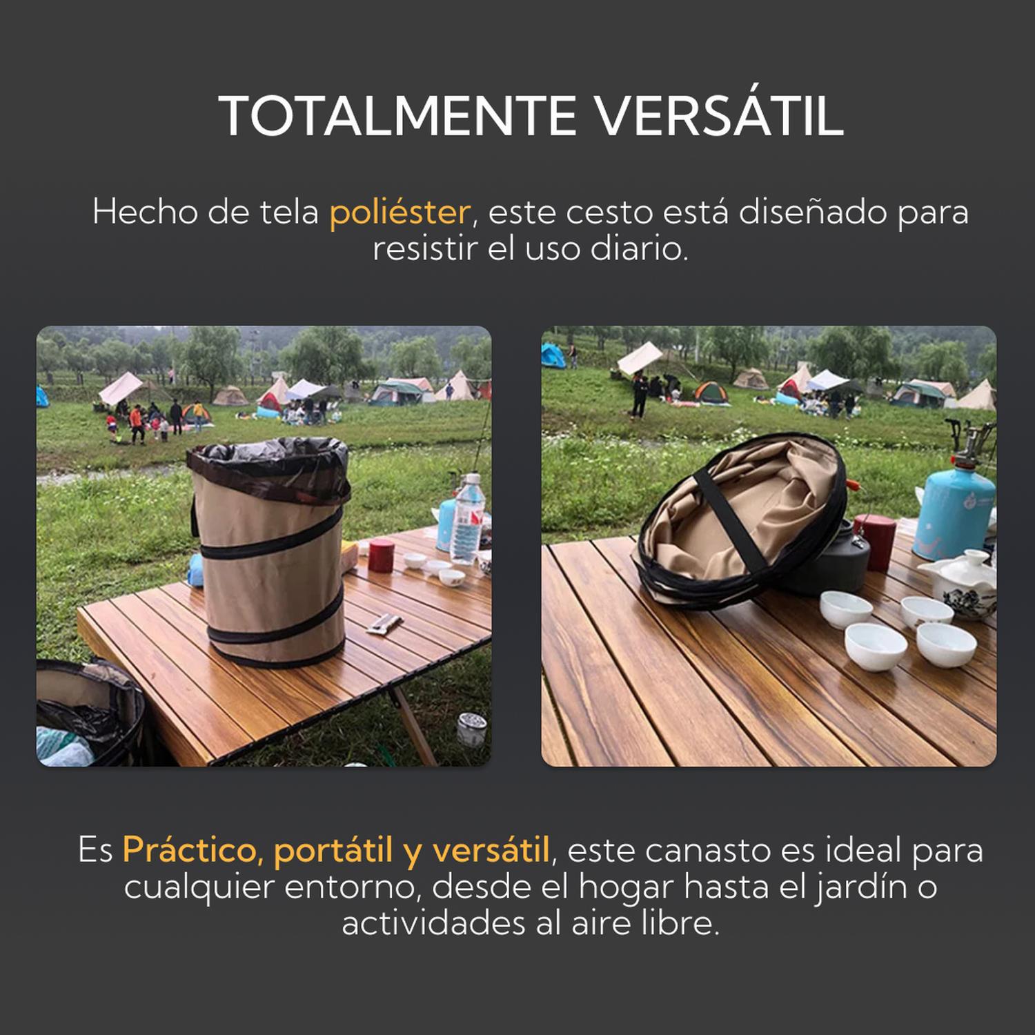 Canasto Plegable Multiuso