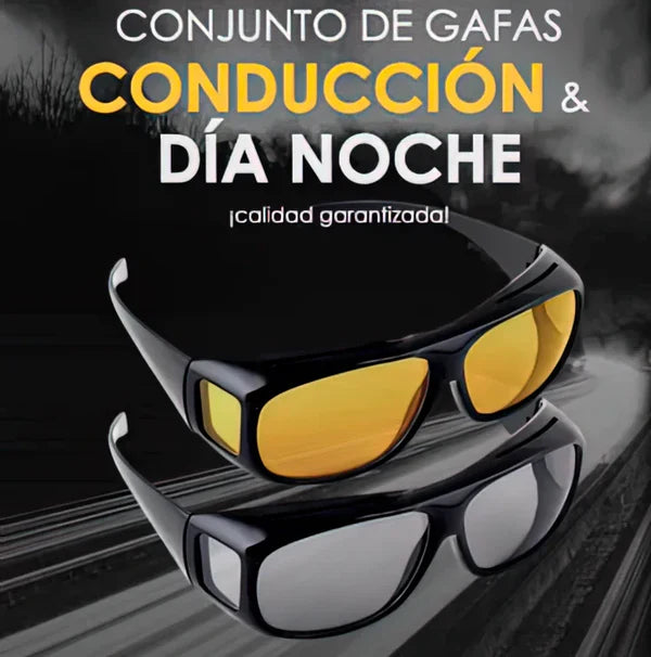 Lentes De Visión Pro HD  x2 DIA Y NOCHE